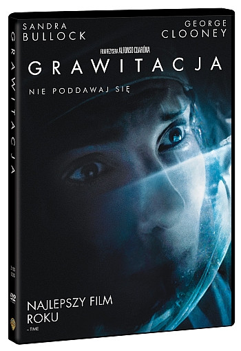"Grawitacja" - okładka wydania DVD