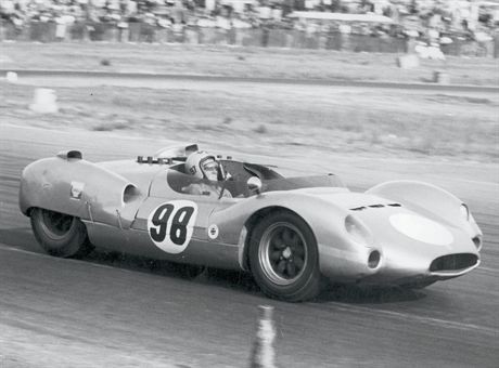 Die Cooper V8 King Cobra Maschine. King Cobra war die Weiterentwicklung des Mighty Cooper Monaco Sportwagen (03/2003) 1963