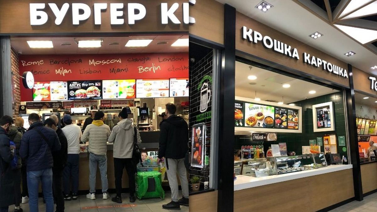 McDoland's nie działa, ale Rosjanie wciąż mają... Burger Kinga. "Oblegany"