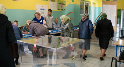 Tak wyglądają wybory przy granicy z Białorusią. Jeden szczegół zwraca uwagę [ZDJĘCIA]