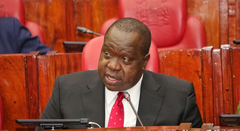 Interior Cabinet Secretary Fred Matiang’i 