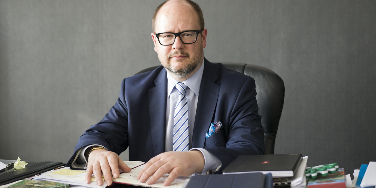 Prezydent Paweł Adamowicz 