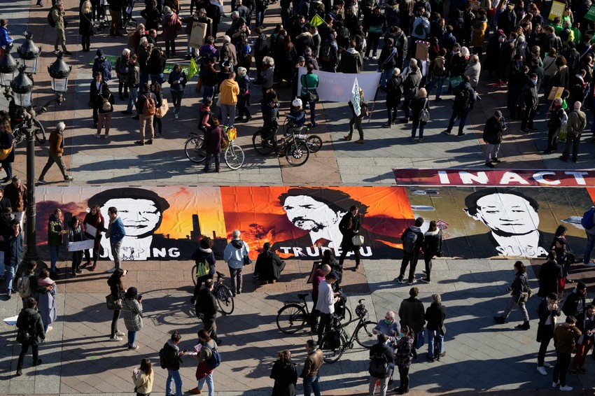 Klimatski protest u Parizu