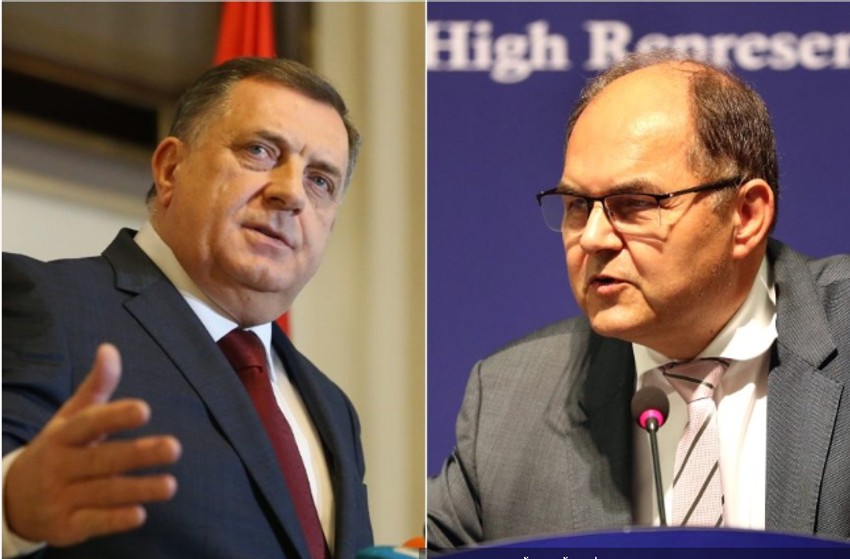 Milorad Dodik i Kristijan Šmit