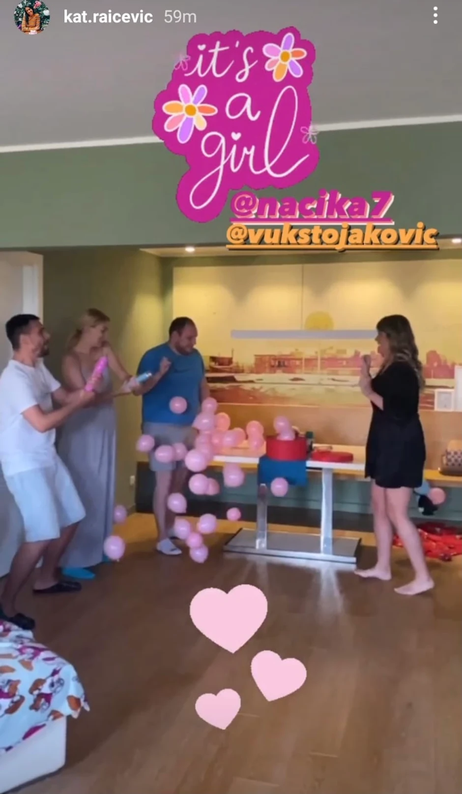 Nataša Kovačević, trudnoća