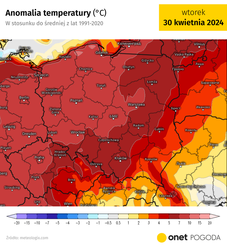 Wtorek ma być najcieplejszym dniem nowego tygodnia