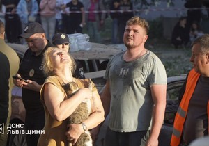 Stanovnici Lavova nakon masovnog ruskog napada, 30 jul 2026