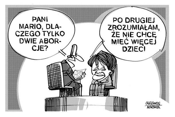 Dwie aborcje Czubaszek aborcja krzętowski