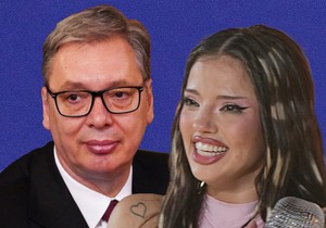 Pobednica Evrovizije Dara i Vučić