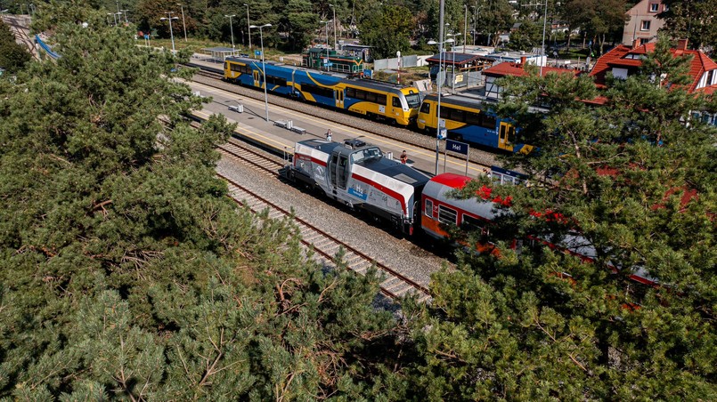 Orlen kupił pierwszą w Polsce lokomotywę wodorową