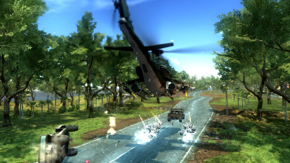 Kadr z gry "Just Cause 2"