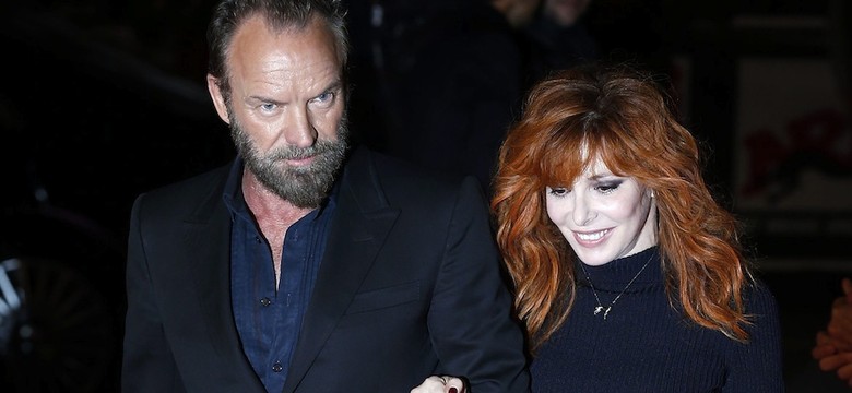 Skarb Francuzów w ramionach Policjanta. Mylène Farmer i Sting teraz razem [ZDJĘCIA]