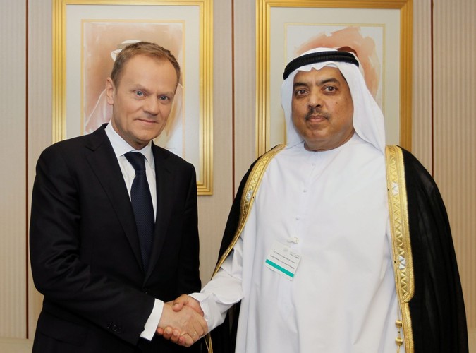 Donald Tusk w Zjednoczonych Emiratach Arabskich