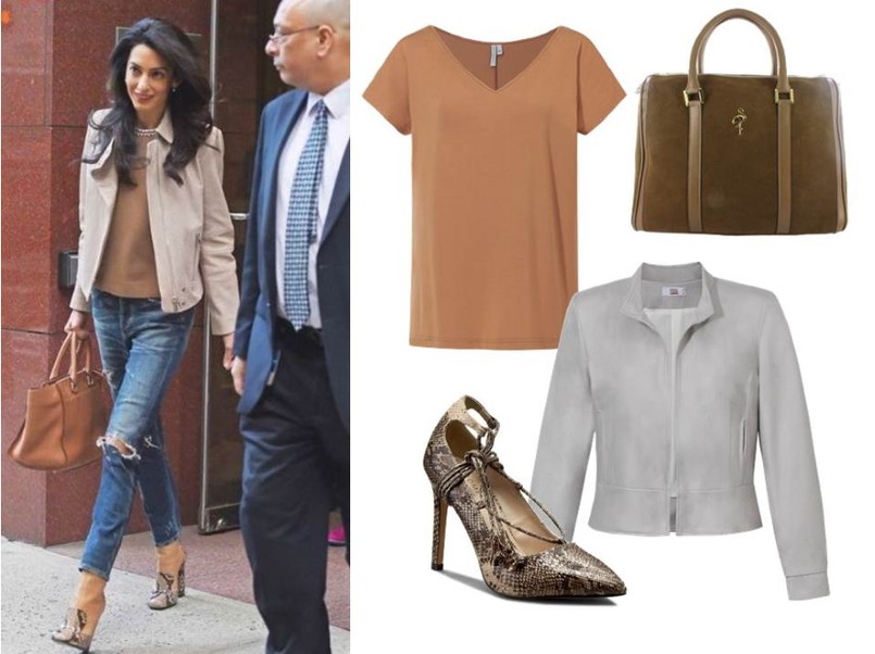 Inspirujące STYLIZACJE Amal Clooney