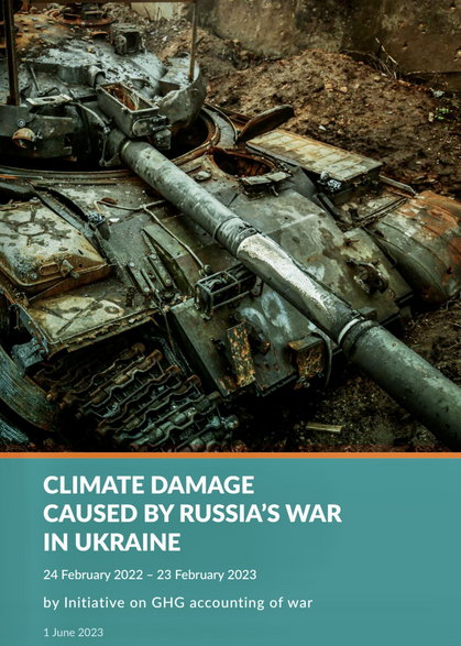 Raport “Szkody klimatyczne spowodowane wojną Rosji w Ukrainie”
