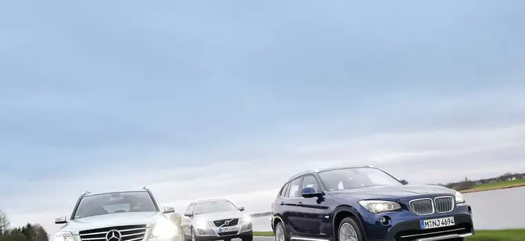 Tani sport? BMW X1 kontra Volvo XC60 i Mercedes GLK