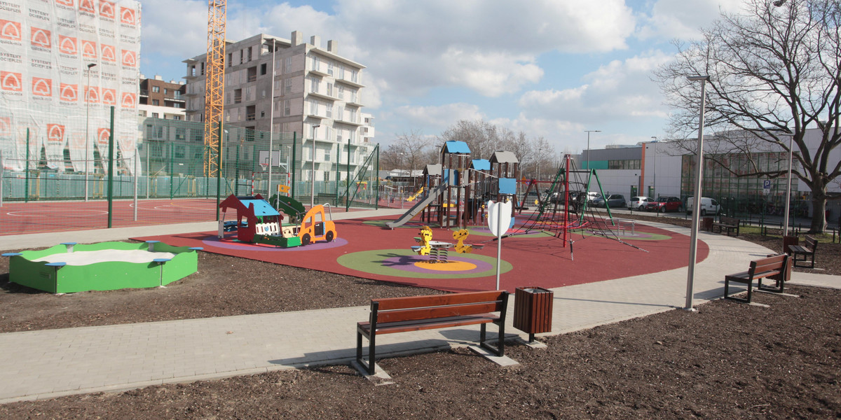 Nowy park na Odolanach 