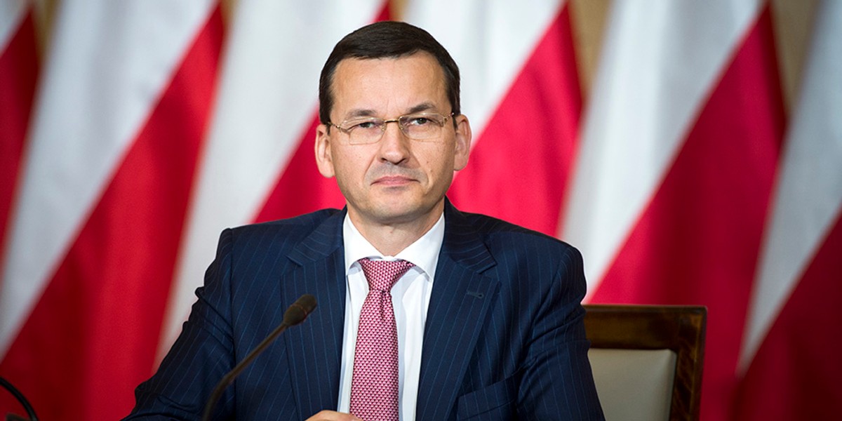 Wicepremier Mateusz Morawiecki