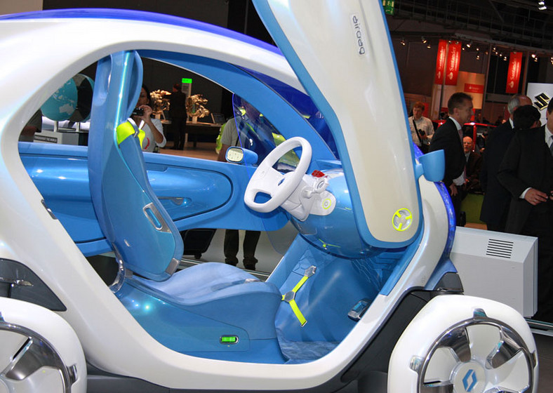 IAA Frankfurt 2009: Renault Twizy Z.E. - elektryczny skuter na czterech kołach