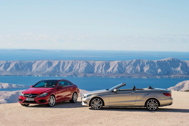 Mercedes Klasy E Coupé i Cabriolet po liftingu