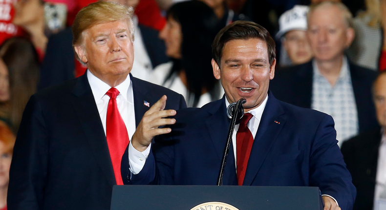 ron desantis donald trump