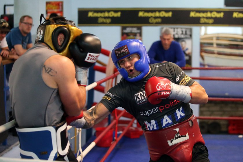 Boks. Krzysztof Glowacki. Trening. 05.06.2019