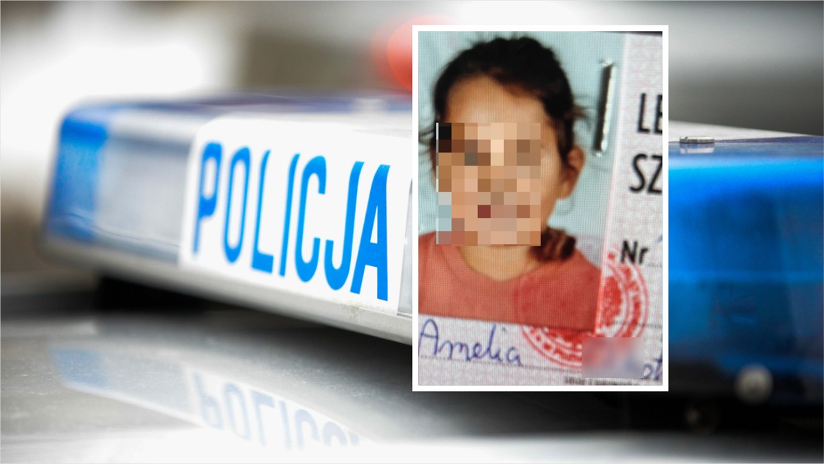 10-letnia Amelka z Poznania wyszła na plac zabaw i ślad po n
