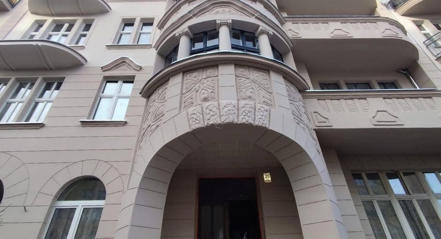 Tak się teraz prezentuje Skwierzyńska 29 - staruszka z rocznika 1920.