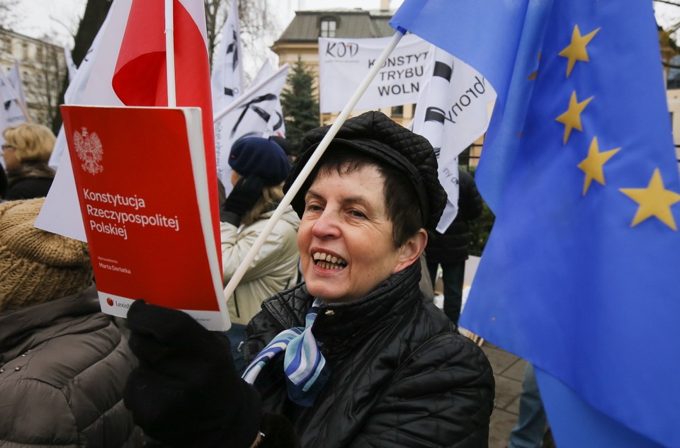  Manifestacje przed siedzibą TK 