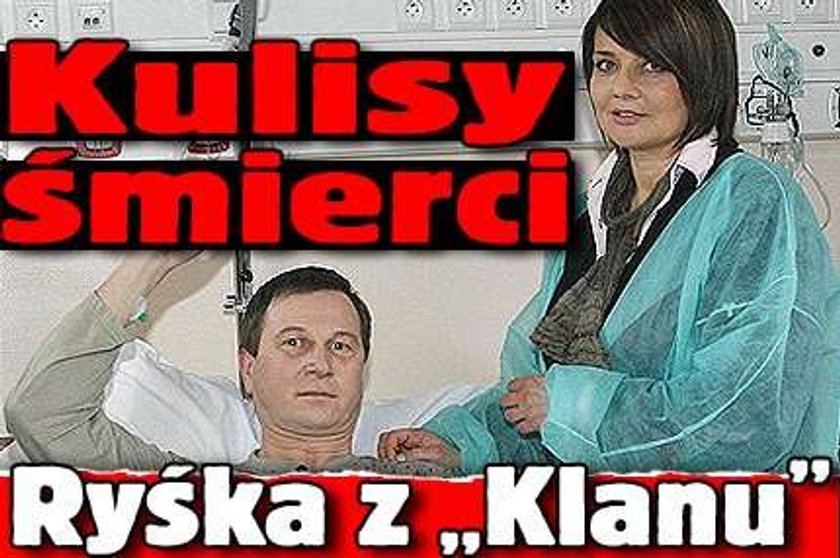 Kulisy śmierci Ryśka z "Klanu". Nowe fakty