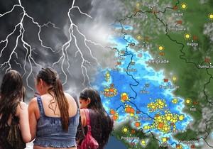Radarski snimci i putanja razorne oluje u Srbiji: Evo kako će se kretati nevreme