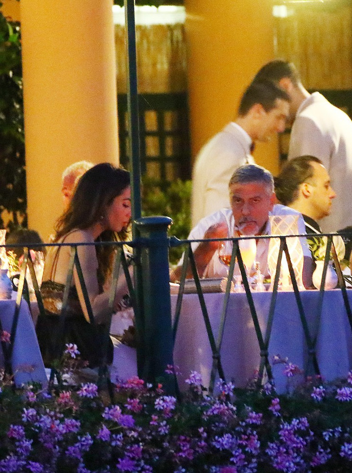 George Clooney z żoną na wakacjach