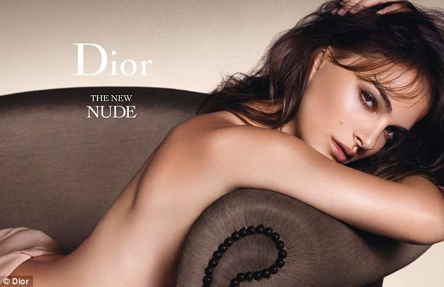 Natalie Portman w kampanii reklamowej Dior Nude