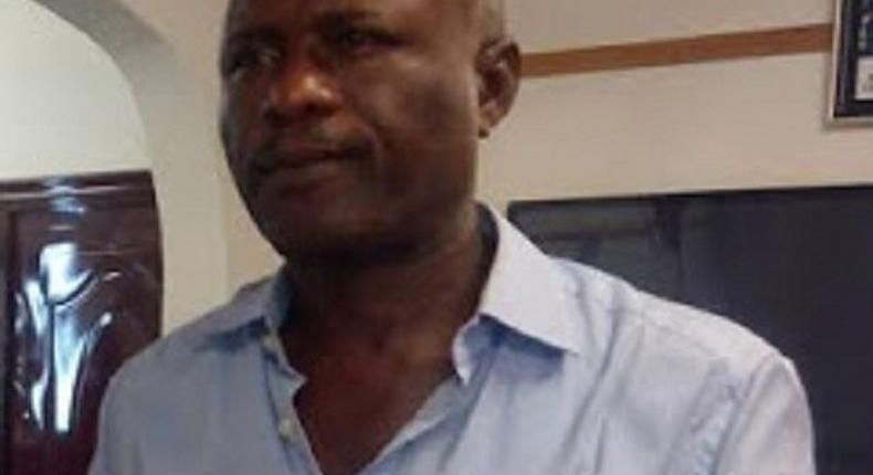 Lekan Shonde shortly after his arrest