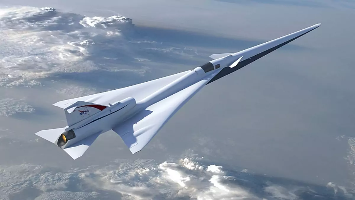 Wstępny projekt ponadźwiękowego samolotu Low-Boom Flight Demonstration od NASA
