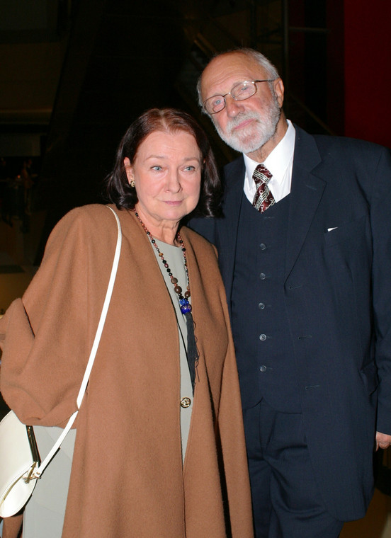 Henryk Machalica z żoną Danutą (wrzesień 2002 r.)