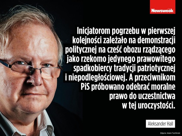 olga krzyżanowska, aleksander hall, wywiad, cytaty, pis, patriotyzm, inka