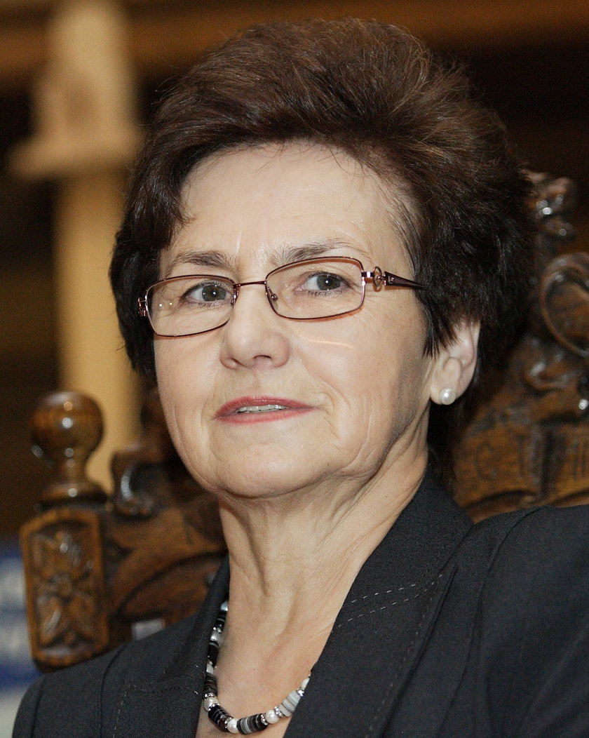 Danuta Wałęsa, żona prezydenta Lecha Wałęsy