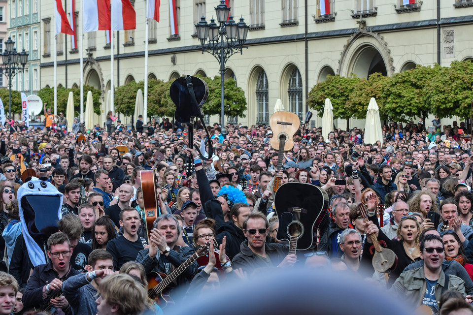 Gitarowy Rekord Guinnessa - Wrockfest