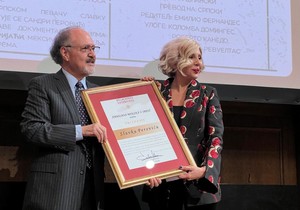 Plaketa za Slavka Perovića