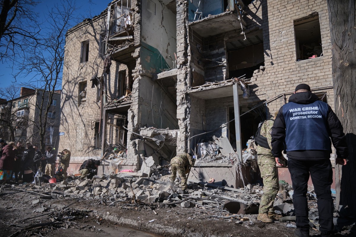 Kramatorsk po ataku rakietowym