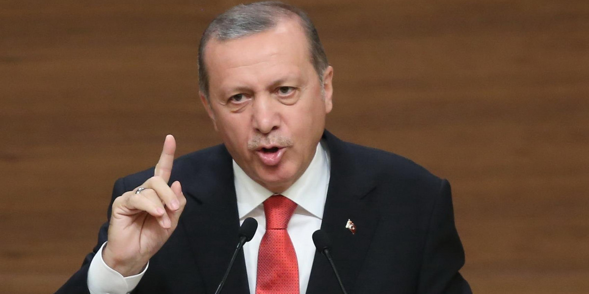 Prezydenta Turcji Recep Tayyip Erdogan