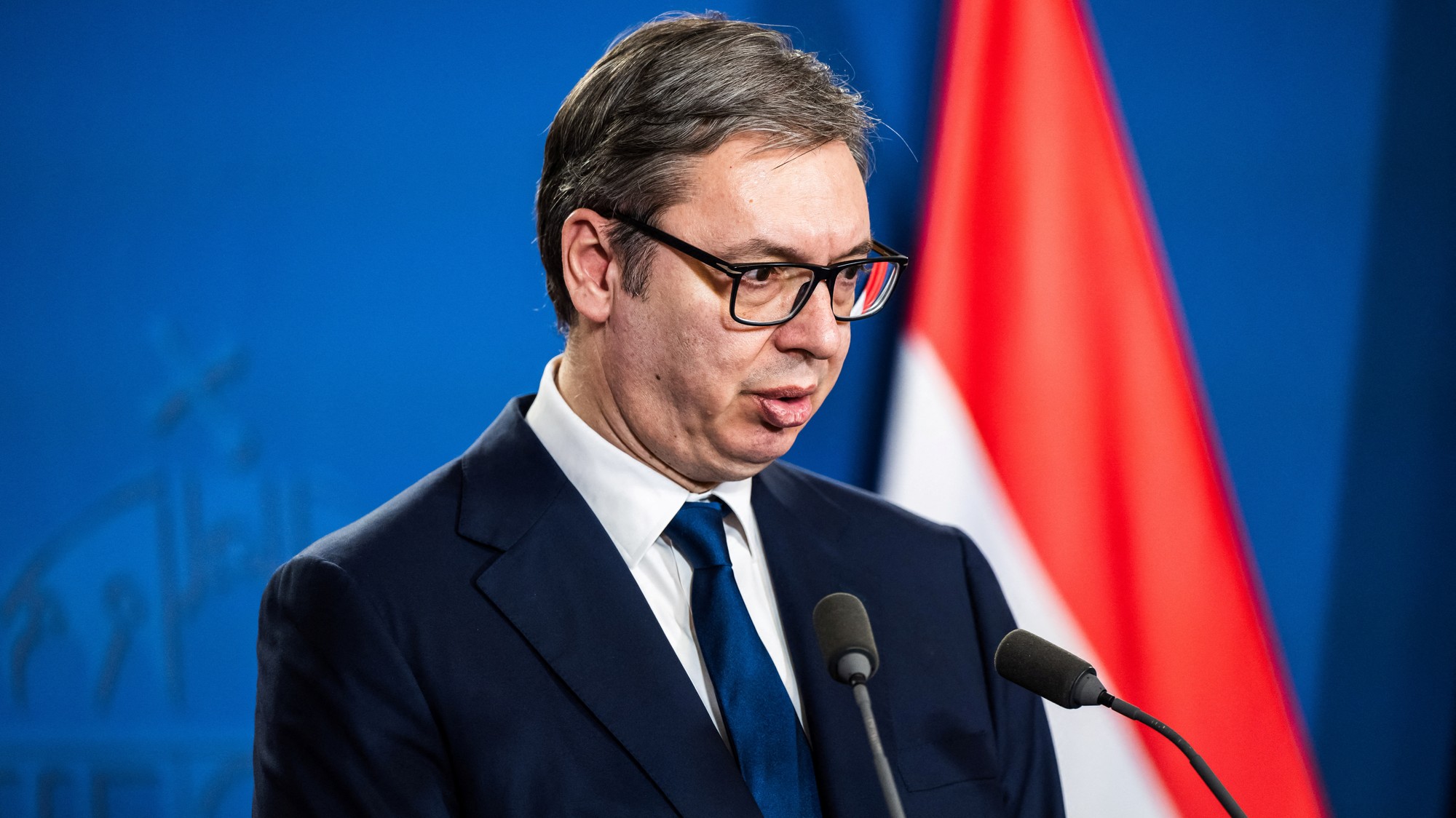 Srbský prezident Aleksander Vučič.