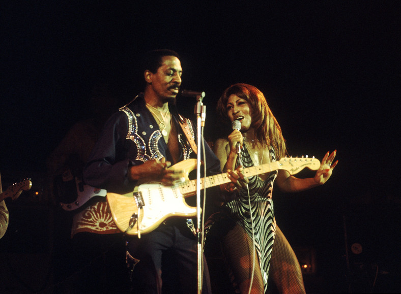 Ike i Tina Turner w 1975 roku