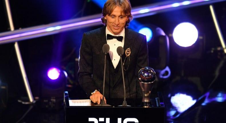 Barcelona coach Ernesto Valverde has lamented the hype around individual awards in football after Luka Modric was named FIFA's Best Men's Player