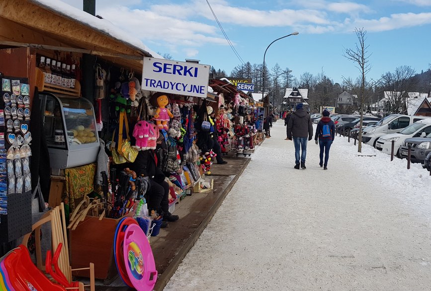 Budki w okolicach Wielkiej Krokwi