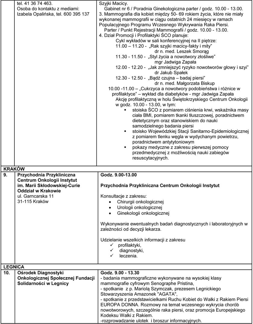 Dzień Drzwi Otwartych – 3 lutego 2018 – PROGRAM