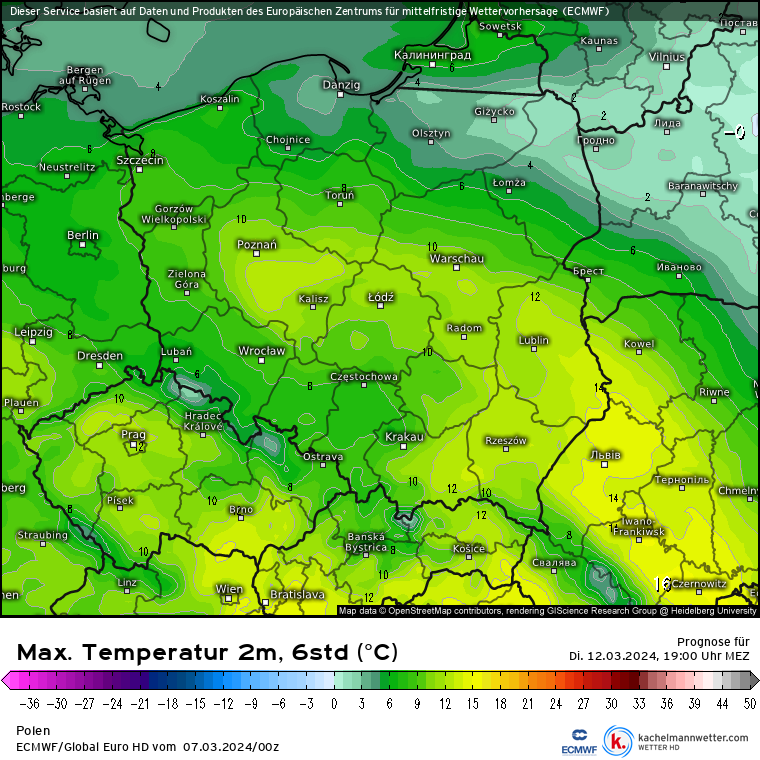 Temperatura od północy powoli, ale systematycznie będzie z powrotem spadać