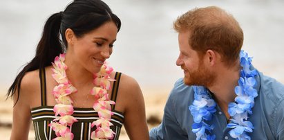 Ciężarna Meghan baraszkuje na plaży. Zdjęcia mówią same za siebie