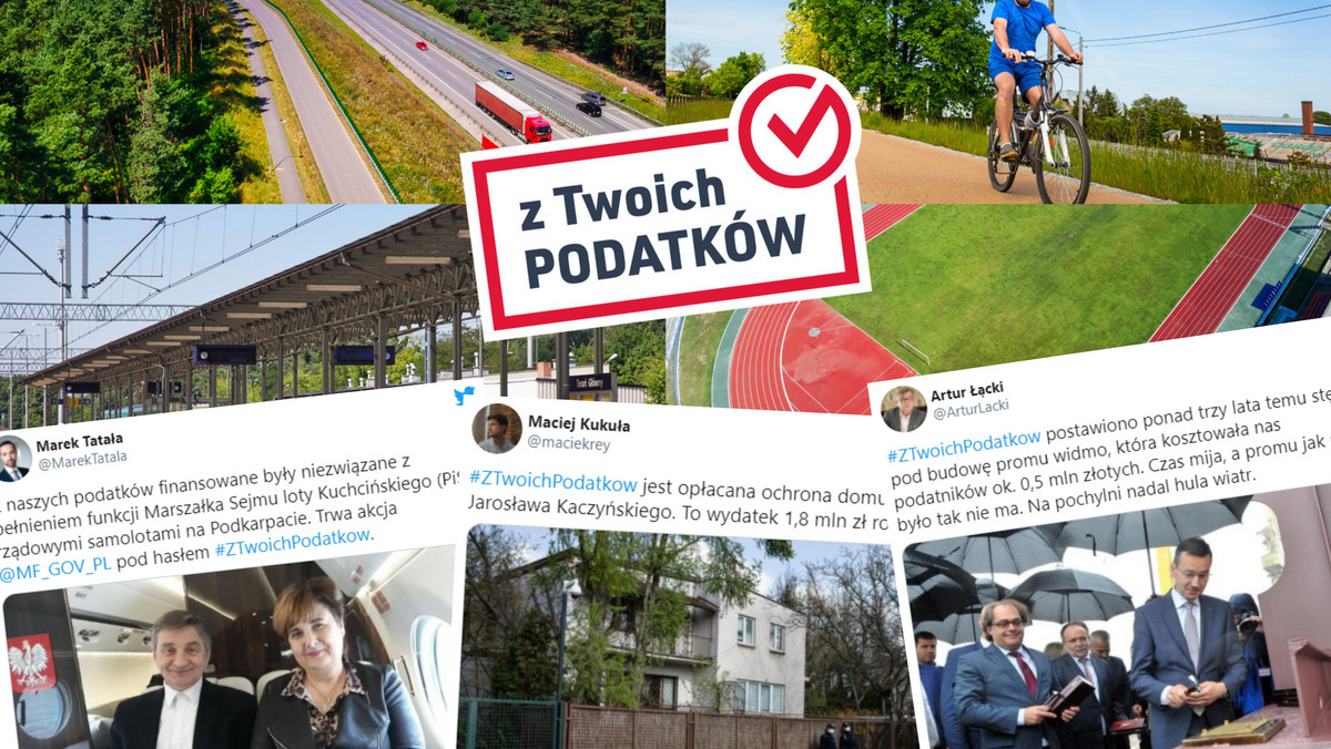 "Z twoich podatków". Internauci wypominają kontrowersyjne wydatki PiS